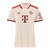 Camisa Bayern de Munique III 24/25 - Torcedor Adidas Feminina - Bege com detalhes em vermelho