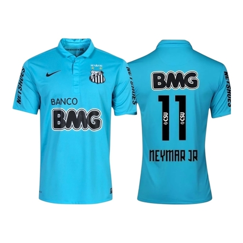 Camisa Retrô Santos III 2012/13 - Masculina Nike - Azul