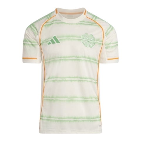 Camisa Celtic III 25/26 - Torcedor Adidas Masculina - Branca e verde