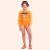 CONJUNTO BLUSA E CALCINHA MODA PRAIA EM MALHA | FAKINI - comprar online