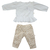 CONJUNTO FEMINO BEBE - Loja Pingo Doce Moda Bebê