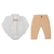 CONJUNTO BODY BATIZADO MENINO Ref.216