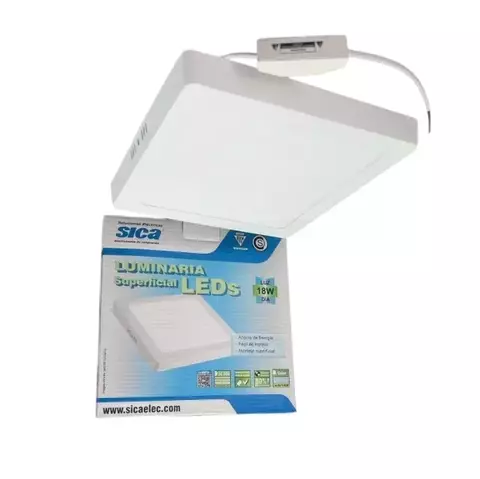 Panel Led cuadrado 18W Luz día SICA