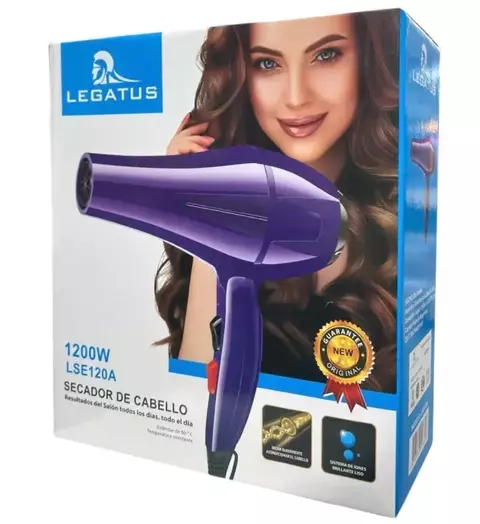 Secador de cabello Alta Potencia 1200W Legatus