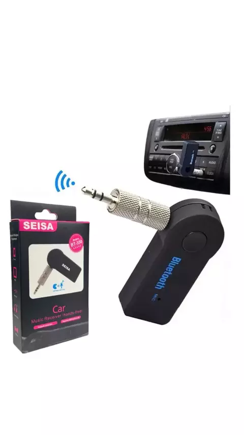 Receptor De Audio Para Auto CAR Bluetooth PREMIUM BT-350 SEISA