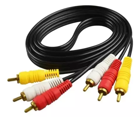 Cable Rca 3 A 3 Rca Audio Video 1.5 metros