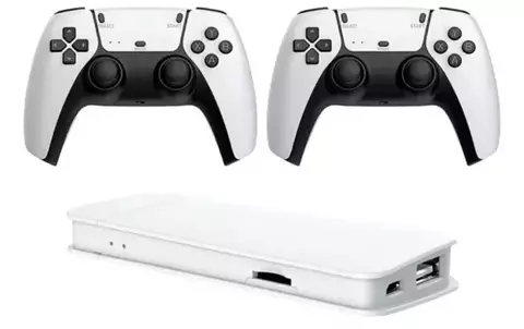 Consola de juegos M15 pro-PS5 Controles inalambricos 4K 15.000 JUEGOS