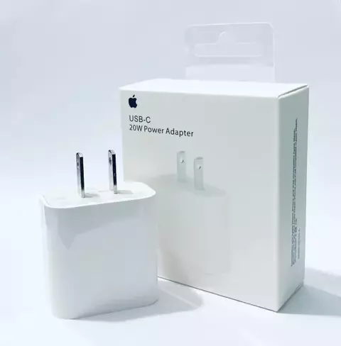 Cabezal Apple PD 20W USB-C pata americana