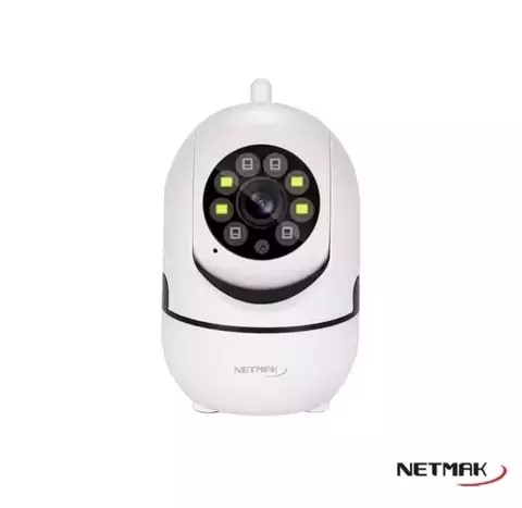 Cámara de seguridad interior ip wifi HD 1080p NETMAK