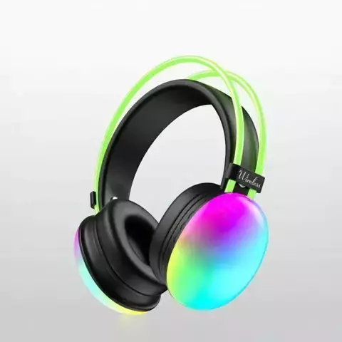 Auricular Bluetooth Luz RGB Cancelación de Ruido MALIBU PM860
