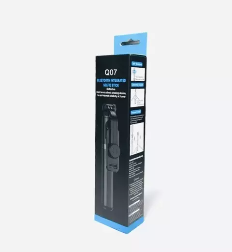 Palo Selfie Trípode 360 Multifunción+control Bluetooth Q07