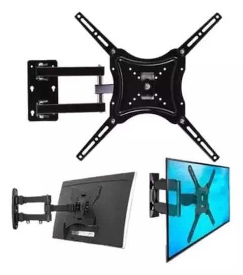 Soporte para TV MoVIL BRAZO 14”a55” alta resistencia - comprar online