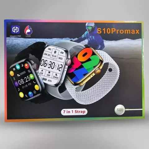 Reloj Smartwatch con 7 mallas S10 PROMAX