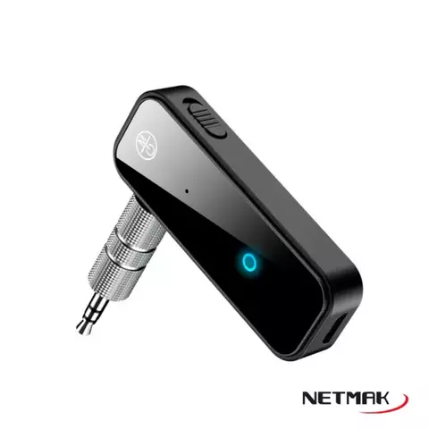 Transmisor y Receptor de Audio Bluetooth BT 5.0 NETMAK NM-BT7