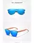 Kingseven óculos de sol feminino natural bubinga óculos de sol de madeira masculino - Tudo Aqui Store