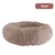 Imagem do Quente macio longo pelúcia pet cama, Donut Dog Bed, pequeno e grande cão casa,