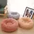 Quente macio longo pelúcia pet cama, Donut Dog Bed, pequeno e grande cão casa, - comprar online
