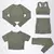 2/3/5 pçs sem costura feminino conjunto de yoga treino roupas esportivas ginás - Tudo Aqui Store