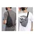 Bolsa de peito masculina de um ombro crossbody bolsa grande capacidade esportes ao ar livre na internet