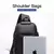 Ozuko bolsa de ombro multifuncional masculina, bolsa mensageiro antifurto para viagem - loja online