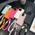 Moda bonito textura de couro doce com alça de pulso caso para iphone 15 14 11 12 13 16 pro max plus - loja online