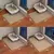 Imagem do Tapete de areia para gatos, tamanho grande, camada dupla, à prova d'água, caixa