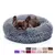 Quente macio longo pelúcia pet cama, Donut Dog Bed, pequeno e grande cão casa, - comprar online