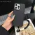 Moda bonito textura de couro doce com alça de pulso caso para iphone 15 14 11 12 13 16 pro max plus - Tudo Aqui Store