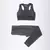 2/3/5 pçs sem costura feminino conjunto de yoga treino roupas esportivas ginás - Tudo Aqui Store