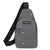 Bolsa de peito masculina de um ombro crossbody bolsa grande capacidade esportes ao ar livre - loja online