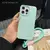 Imagem do Moda bonito textura de couro doce com alça de pulso caso para iphone 15 14 11 12 13 16 pro max plus