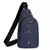 Bolsa de peito masculina de um ombro crossbody bolsa grande capacidade esportes ao ar livre