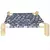 Lona de madeira elevada cama, casa, redes, lounge cama para pequenos coelho gatos e cães, durável pet. - Tudo Aqui Store