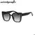 Óculos de sol olho de gato oversized feminino grande quadro 2025 marca de luxo - comprar online