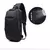 Ozuko bolsa de ombro multifuncional masculina, bolsa mensageiro antifurto para viagem - comprar online