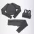 2/3/5 pçs sem costura feminino conjunto de yoga treino roupas esportivas ginás - comprar online