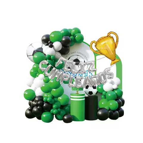 Set decoración temático Fútbol 71 piezas - comprar en línea