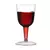 Copa acrílica transparente para Vino 6 unidades - comprar en línea
