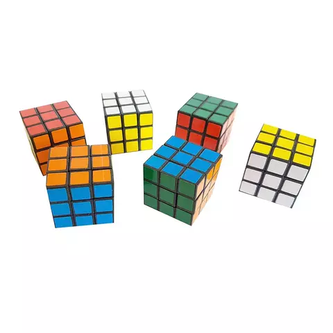 Mini cubos rubiks 6 unidades