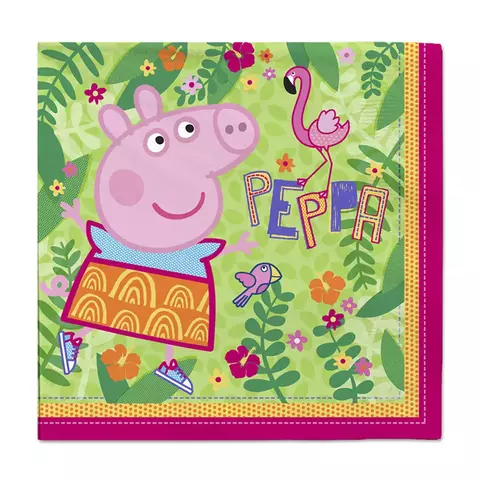 Servilletas Peppa Pig 12 unidades