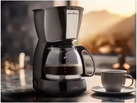 Cafeteira Elétrica Britânia CP15 15 Cafés Preto - 220V - comprar online