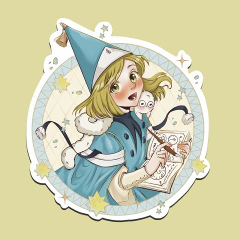 Adesivo Witch Hat Atelier