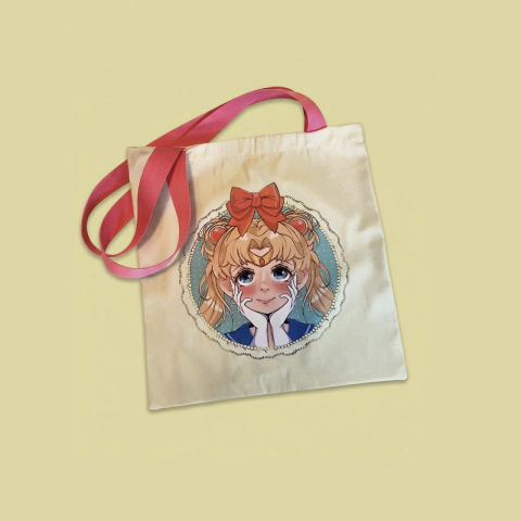 Ecobag Sailor Moon Laço