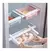 Bandeja Estante Cajon Almacenamiento x4 Para Heladera Plástico - tienda online