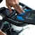 Bicicleta Ergométrica Residencial Spinning Pro Com Freio Mecânico - Preto e Azul na internet