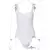 Cinta sólida bodycon sexy corpo casual básico branco verão bodysuit feminino - comprar online
