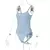 Imagem do Cinta sólida bodycon sexy corpo casual básico branco verão bodysuit feminino