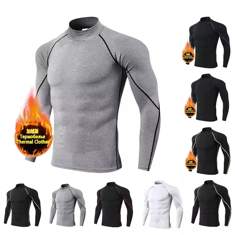 Inverno homem camisa de manga comprida roupas de ciclismo camisa de calor camisa