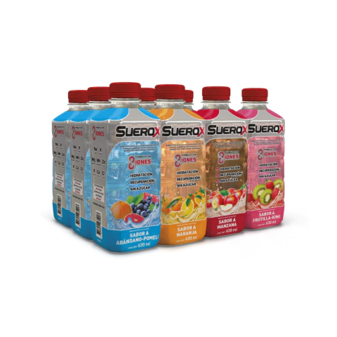 24027 - SUEROX FRUTILLA KIWI 630ML X 6