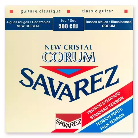 Encordoamento Violão Nylon Savarez New Cristal Corum Medium/High Tension 500CRJ